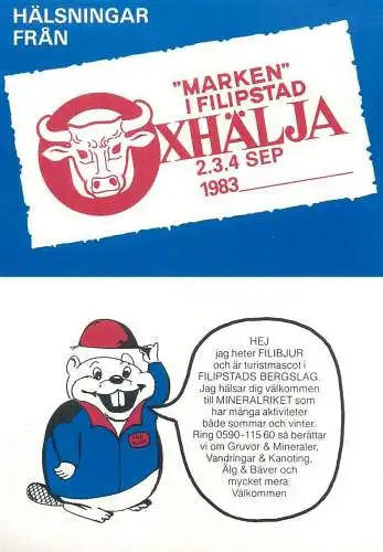 Marken I Filipstad Xhalja 1983 Sweden