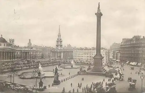 London Trafalgar Square 1925
