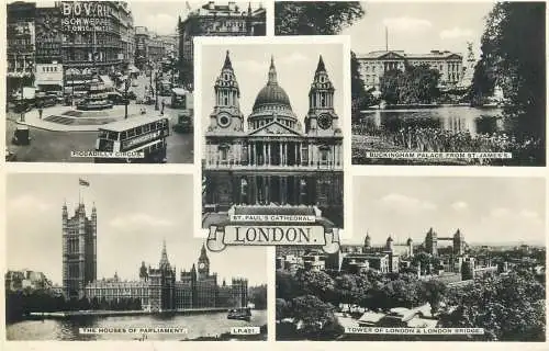 London multi views 1954