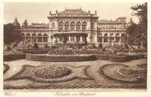 Wien Kursalon im Stadpark 1930