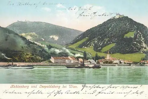 Postcard Austria Kahlenberg und Leopoldsberg bei Wien