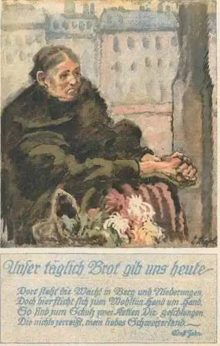 Schweiz Unser Täglich Brot gib uns Heute Krieg Stadt Zurich