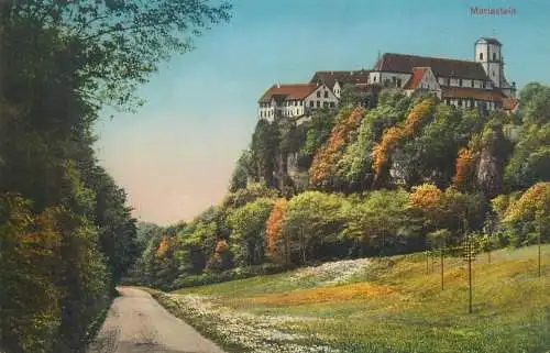Postcard Switzerland Mariastein castle Hotel Jura