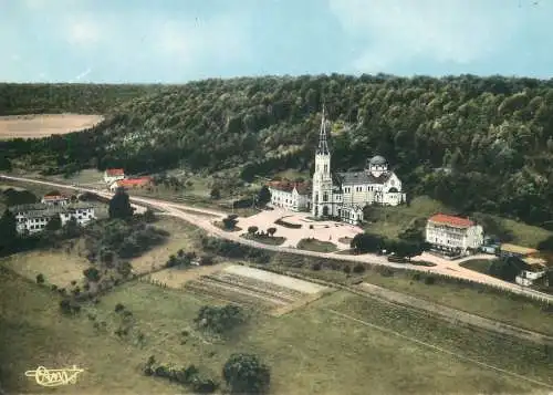 Postcard France Domremy la pucelle Vosges basilique Jeanne d'Arc