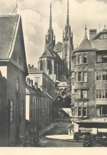 Postcard Czech Republic Brno Petrov