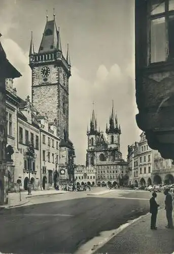 Postcard Czech Republic Prague citadel