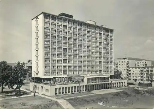 Postcard Slovakia Košice Hutnik hotel