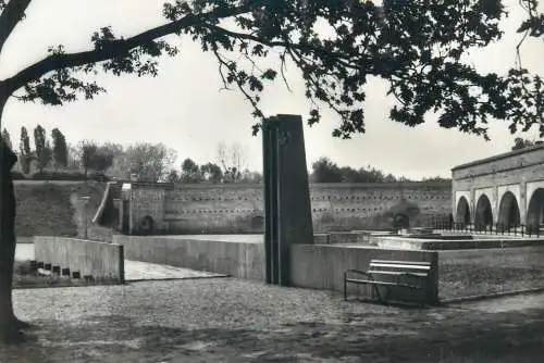 Postcard Hungary Szigetvar bridge in the castle 1966