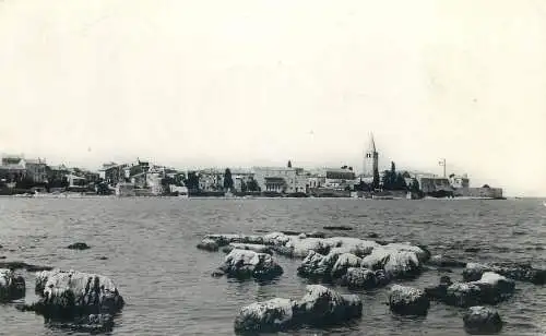 Postcard Croatia Poreč 1968 sea side