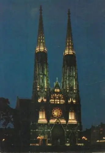 Postcard Austria Wien cathedral 1967