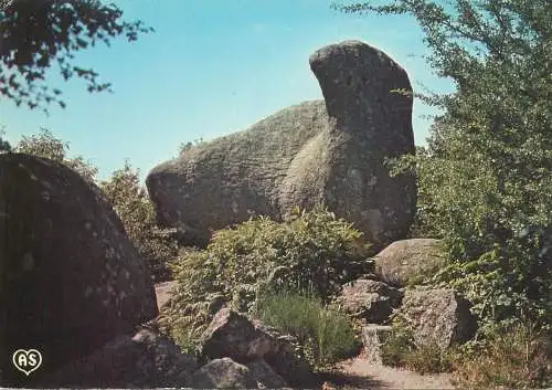 Postcard France Sidobre le Roc de l'Oie 1986