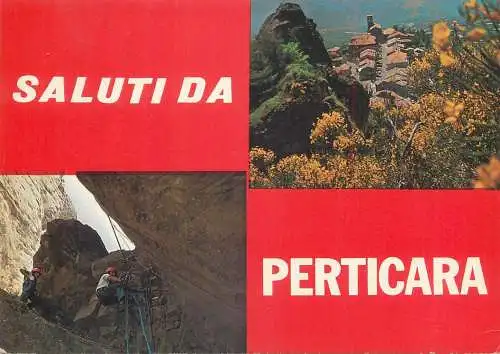 Postcard Italy Perticara 1983