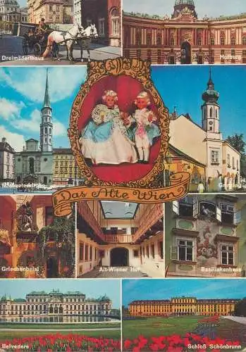 Postcard Austria Wien multi view