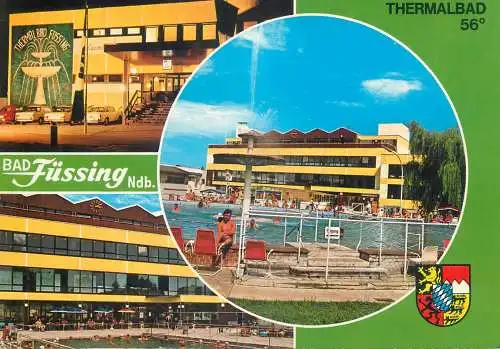 Postcard Germany Thermalbad Wiesenbad