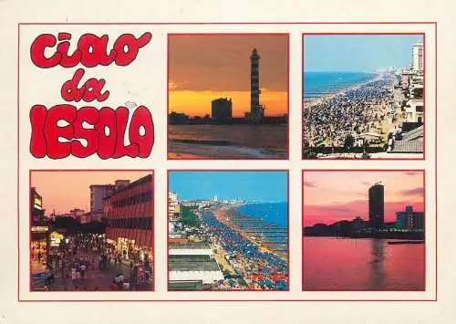 Postcard Italy Lido di Jesolo 1999