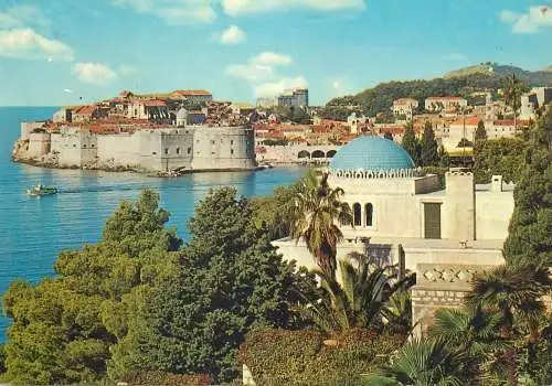 Postcard Croatia Dubrovnik 1969 citadel
