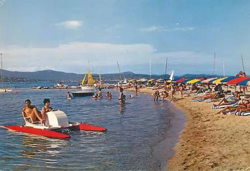 Postcard France Saint Tropez Var 1969