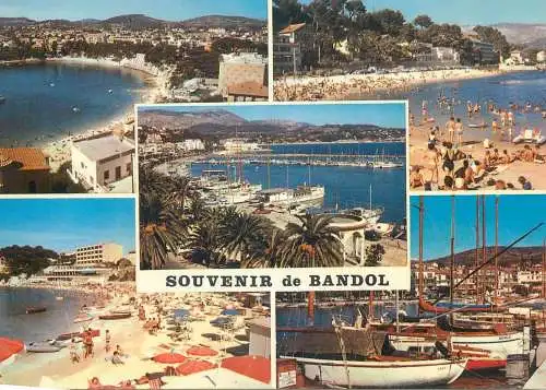 Postcard France Lumiere Cote d'Azur 1985 multi view