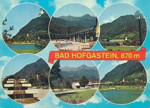 Postcard Austria Bad Hofgastein multi view