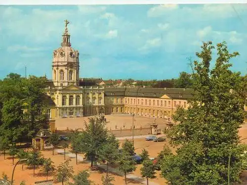Postcard Germany Berlin Charlottenburg castle
