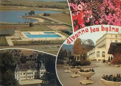 Postcard France Divonne les bains Ain 1981