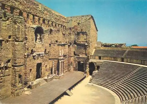 Postcard France Orange Vaucluse theatre antique 1971