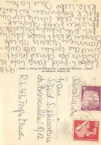 Postcard Germany Wittlich multi view