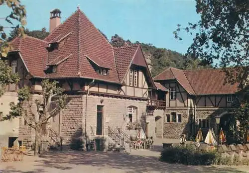 Postcard France Forbach Moselle Schlossberg 1975 resturant du Schlossberg