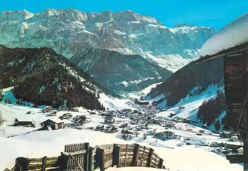 Postcard Italy Dolomiti Val Gardena Selva Wolkenstein