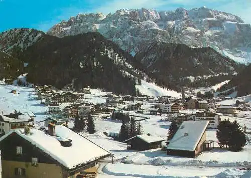 Postcard Italy Dolomiti Selva di Val Gardena 1974
