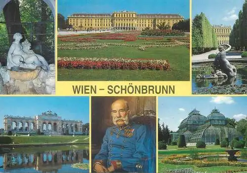 Postcard Austria Wien Schonbrunn 1993