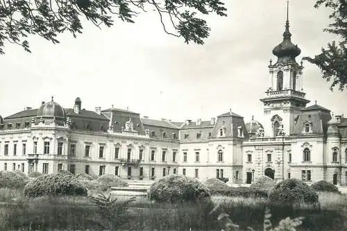 Postcard Hungary Keszthely Schloss
