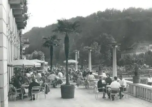 Postcard Slovenia Rogaska Slatina restaurant terrace