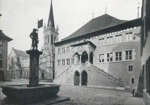 Postcard Switzerland Bern Rathaus