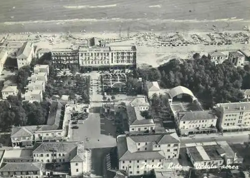 Postcard Italy Jesolo del Lido aerial view