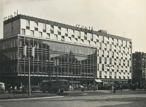 Postcard Poland Katowice Department Store "Zenit
