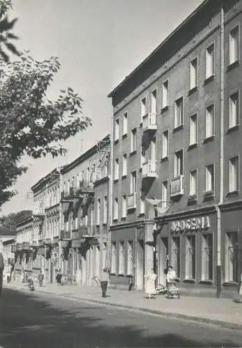 Postcard Poland Czestochowa Virgin Mary Avenue partial view