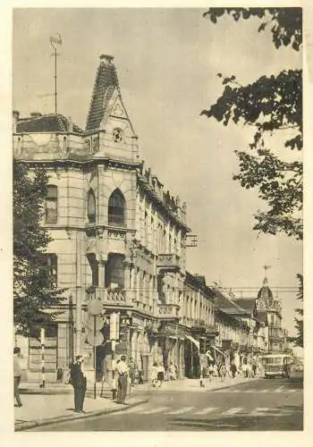 Postcard Poland Czestochowa Holy Virgin Avenue