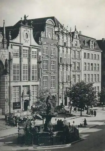 Postcard Poland Gdansk Second Market