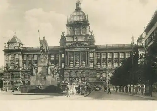 Postcard Czech Republic National Museum