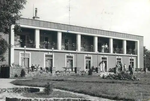 Postcard Hungary Vonyarvashegy Recreation Home for railway-employees