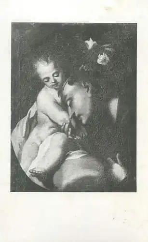 Religious Fine Arts Postcard Madonna with the child