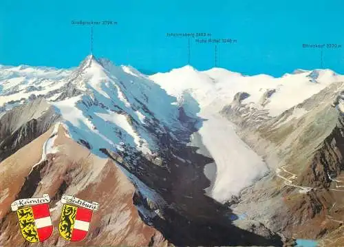 Postcard Austria Salzburg Kanten mountain scene