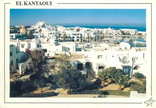 Postcard Tunisia El Kantaoui harbour