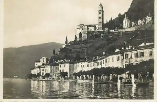 Post card Switzerland Morcote Lago di Lugano