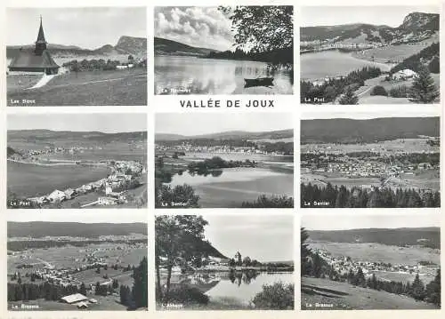 Post card Switzerland Vallee de Joux multi view
