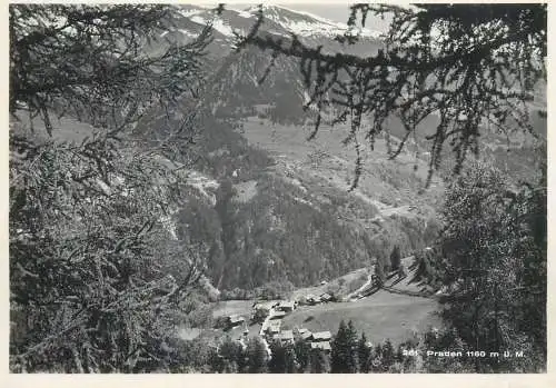 Post card Switzerland Praden
