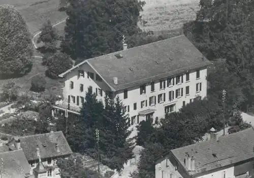 Postcard Switzerland La Paix du Soir vue aerienne de la maison