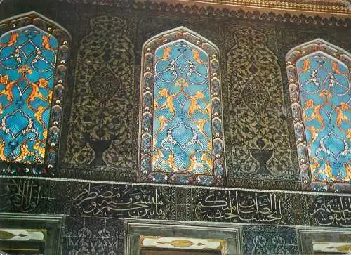 Postcard Turkey Istanbul Topkapi Sarayi Harem Dairesi