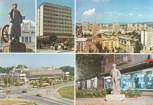 Postcard Serbia Kragujevac multi view 2001